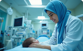 وحدة العناية المركزة للبالغين والأطفال